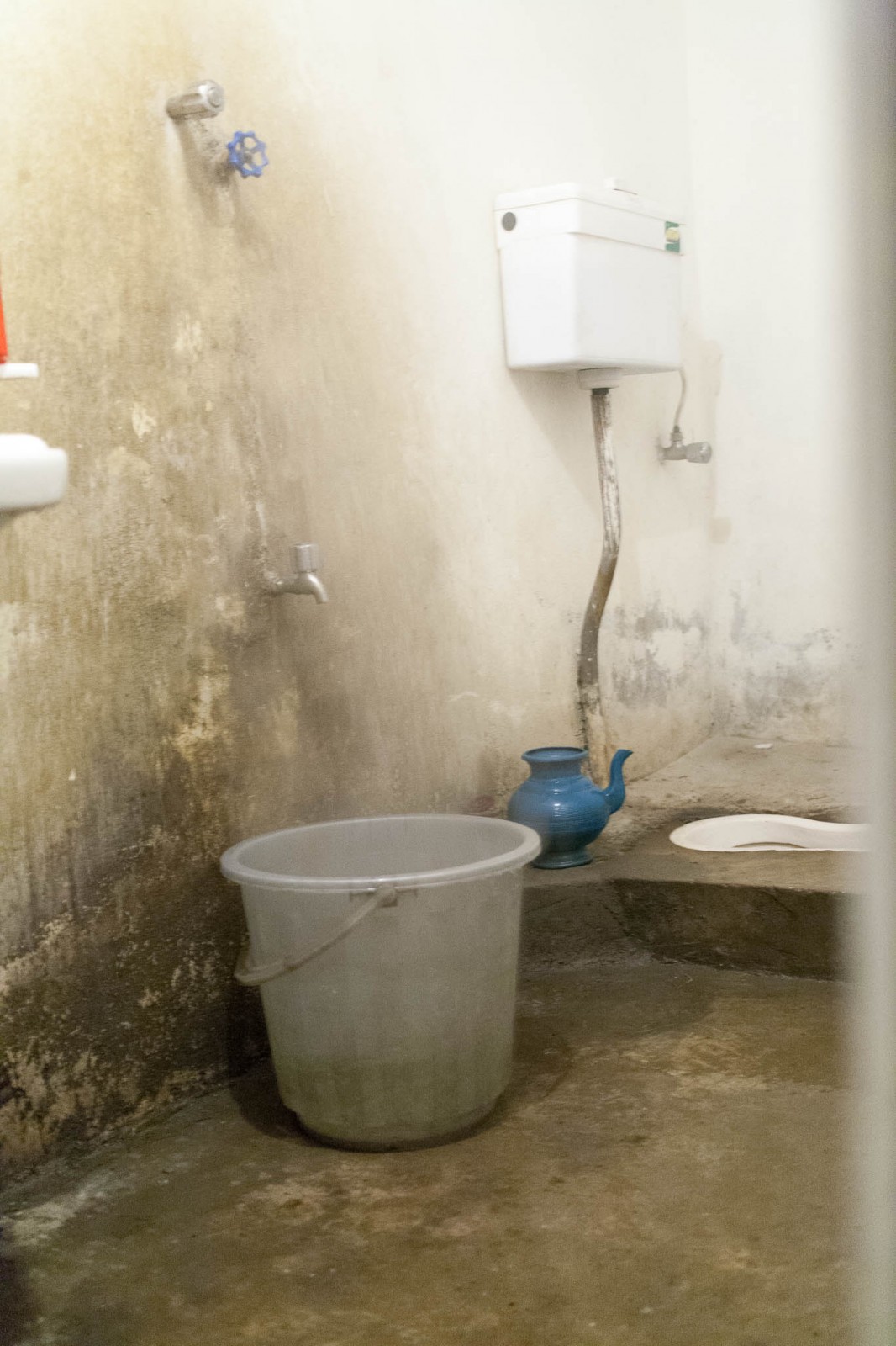 Sprcha v Old Hunza Inn