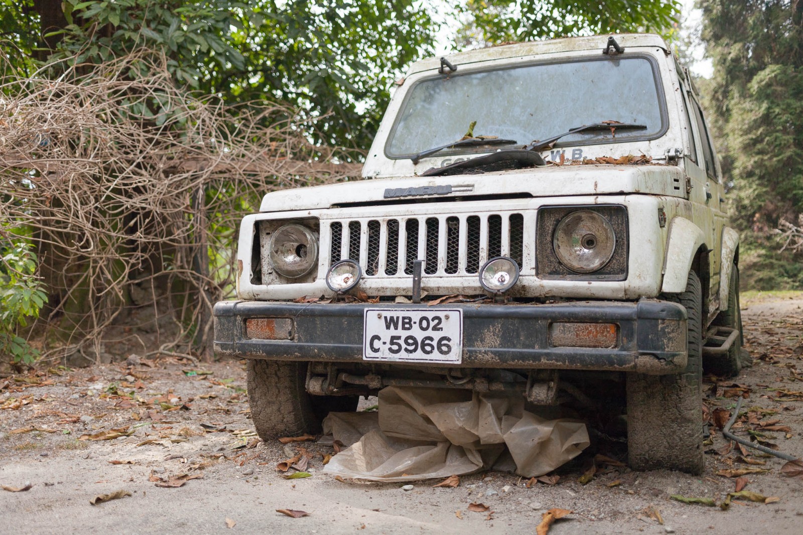 Jeep v Darjeelingu