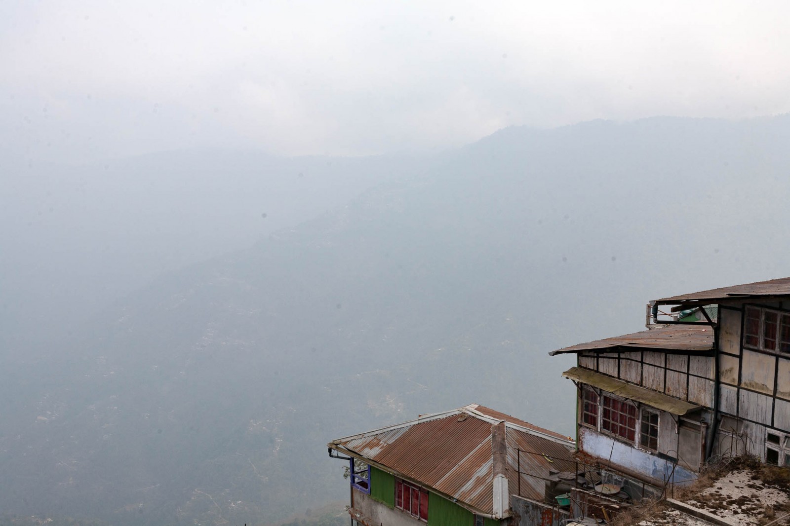 Výhled z Darjeelingu