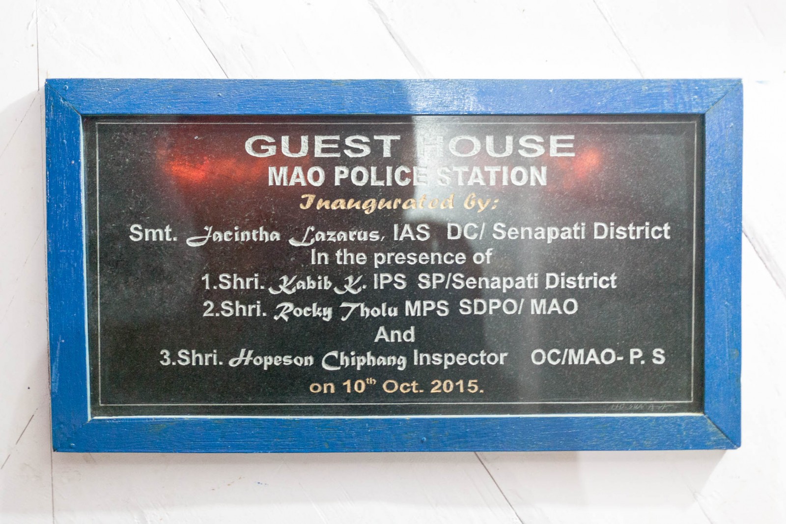 Guest house v Mao, Manipur