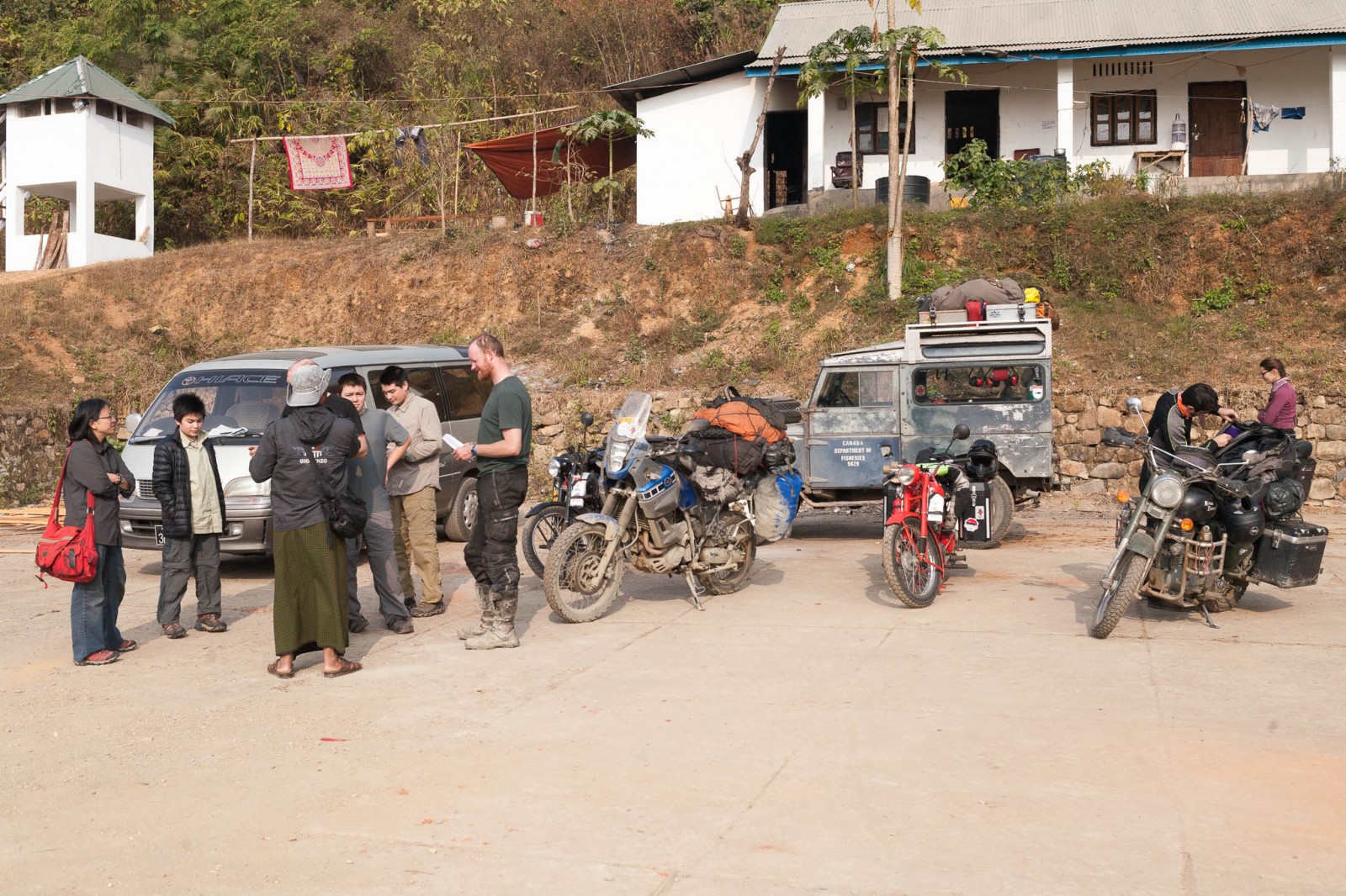 Punková skupina na hranici Barmy