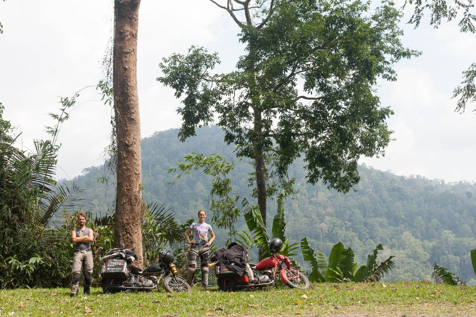 Sjezd z Cameron Highlands